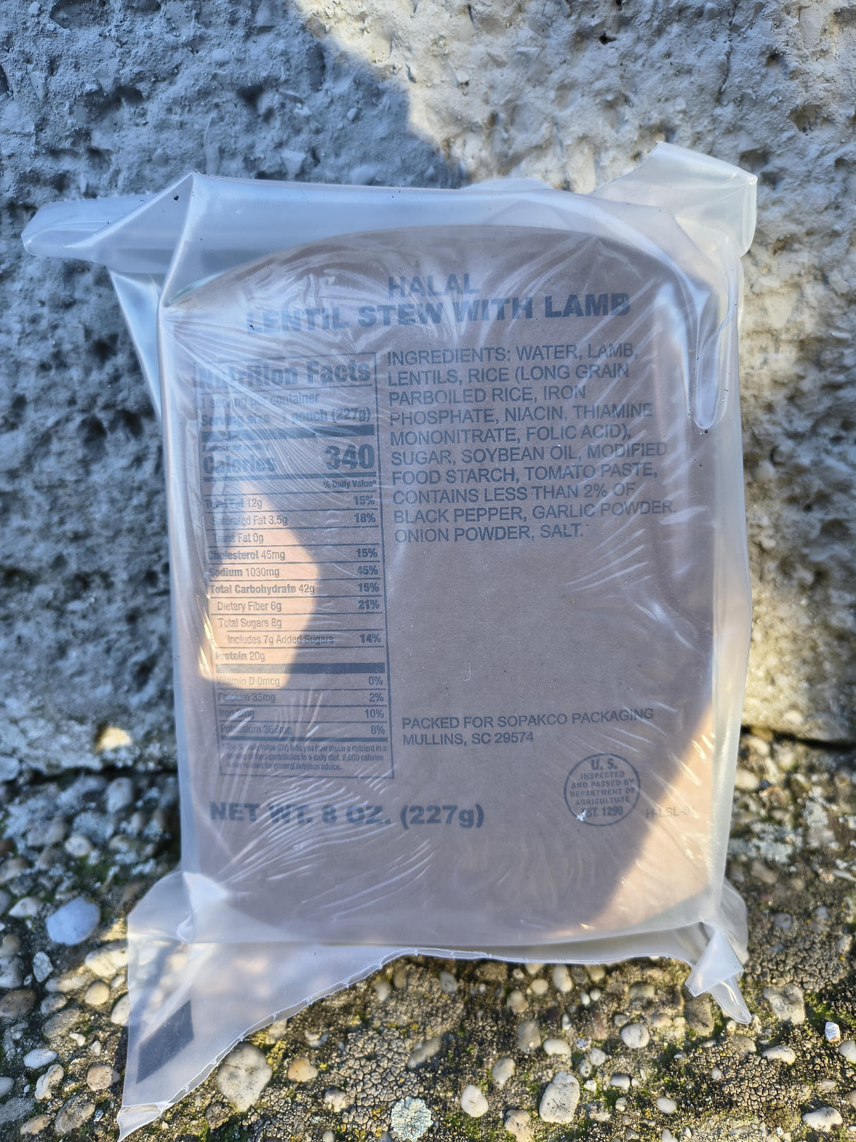 AMERIKAI MRE HALAL Csomag