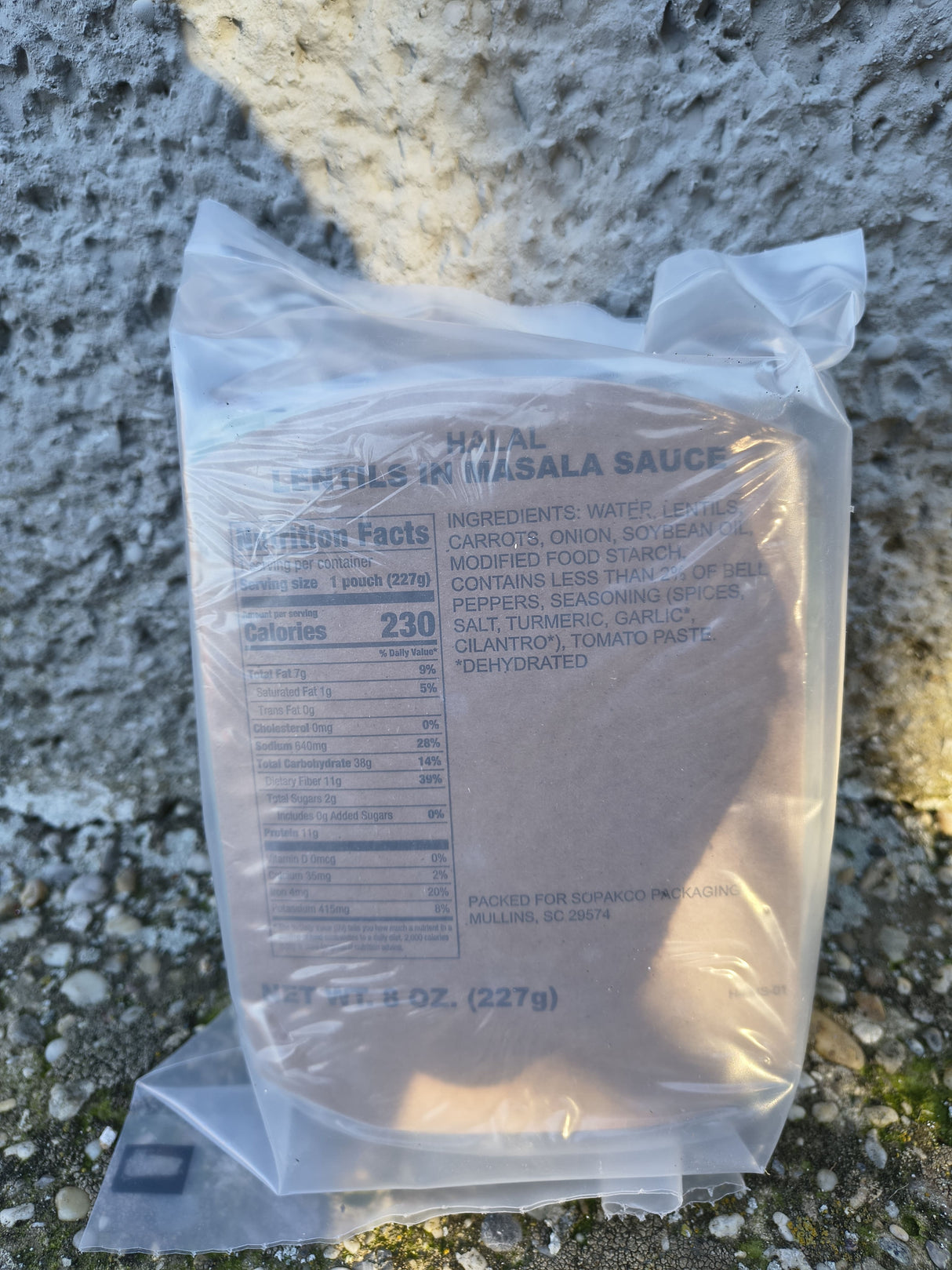 AMERIKAI MRE HALAL Csomag