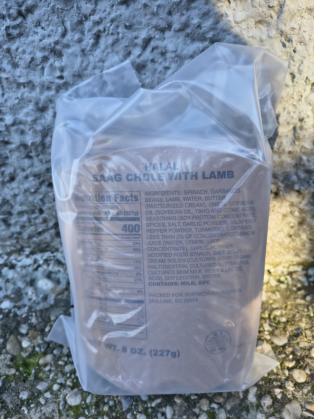 AMERIKAI MRE HALAL Csomag