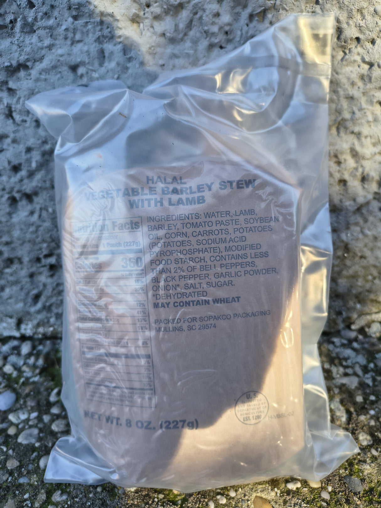 AMERIKAI MRE HALAL Csomag