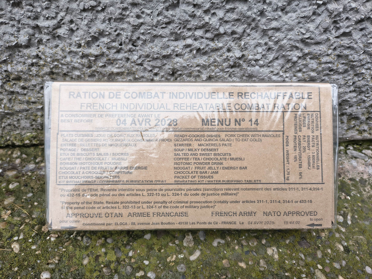 Francia MRE Csomag RCIR 24 órás Idegenlégiós Fejadag (Limitált)