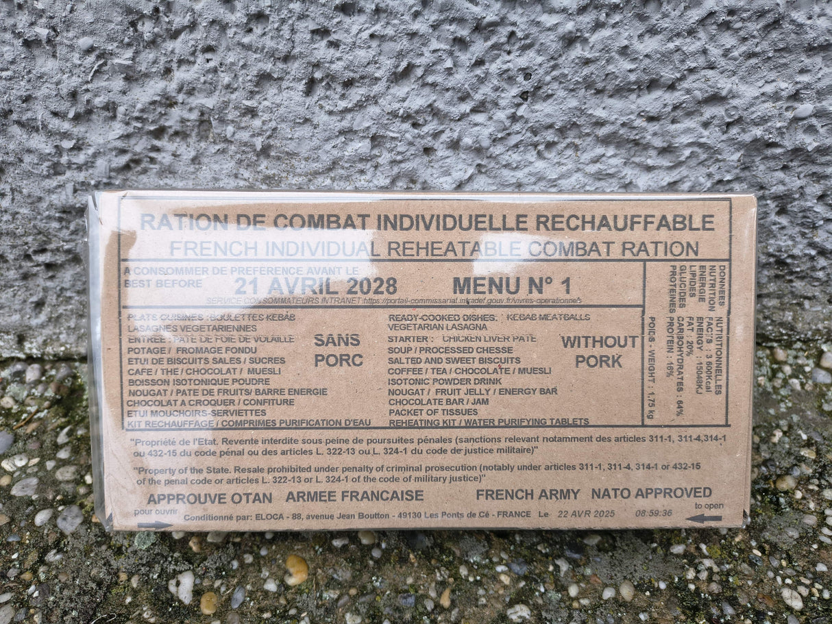 Francia MRE Csomag RCIR 24 órás Idegenlégiós Fejadag (Limitált)